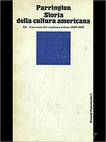 Copertina di Storia della cultura americana